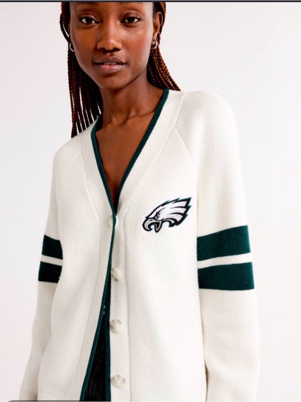 Philadelphia Eagles LuxeLoft Cardigan